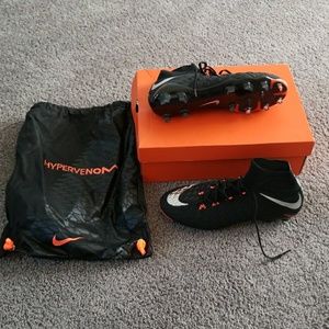 Mens hypervenom 3 Soccer cleats flyknit ACC